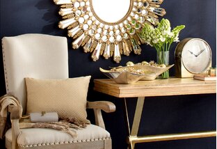 The Luxe Life: Glam Accent Furniture