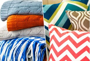 Buy Soft Staples: Curtains, Pillows & Throws!