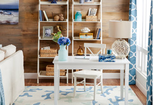Buy Cheery Beach-Style Home Office!