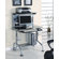 Innovex 34.7" Glass Series Computer Workstation