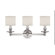 Capital Lighting Midtown Three Light Bath Vanity in Polished Nickel