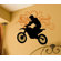 Alphabet Garden Designs Dirt Bike Wall Decal