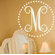 Alphabet Garden Designs Fancy Dot Monogram Wall Decal