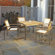 Kingsley Bate Tiburon Ibiza 5 Piece Dining Set