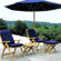 Kingsley Bate Catalina Ottoman/End Table
