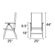 Kingsley Bate St.Tropez Dining Arm Chair
