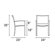 Kingsley Bate Tiburon Dining Arm Chair