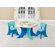 Step2 Kids' 4 Piece Play and Shade Patio Set