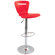 LumiSource H2 23" Barstool in Red