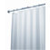 InterDesign EVA Frost Extra Long Shower Curtain/Liner in White