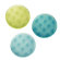 InterDesign Glee Rain Bath Dot (Set of 6)