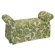 Skyline Furniture Canary Skirted Storage Bench