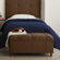Skyline Furniture Micro-Suede Bedroom Storage Ottoman