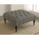 Skyline Furniture Tufted Fabric Cocktail Ottoman