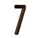 Royal Pacific 4" Address Light in Black (number 7)