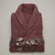 Linum Home Textiles Luxury Hotel & Spa Collection Herringbone Weave 100% Turkish Cotton Unisex Bathrobe