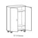 Ironwood 1000 Series Coat Storage Mobile Cabinet