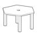 Ironwood Library 3000 Hexagon Peripheral Stand