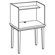 Ironwood Vision Series Single Study Carrel