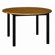 Ironwood Round Glacier Library Table