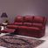 Omnia Furniture Morgan 4 Seat Sofa Leather Living Room Set