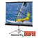 Draper Matte White Diplomat / R Portable Screen - 50" x 50" diagonal AV Format 