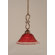 Toltec Lighting Swan 1 Light Mini Pendant