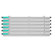 Adir Corp 30" Blueprint File Hanging Clamps (Pack of 6)