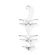 Umbra Bird Bath Molded Shower Caddy in White
