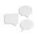 Umbra Talk Bubble Magnet (Set of 3)