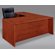 DMI Office Furniture Fairplex Right Executive Corner Desk with Grommet Holes