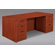DMI Office Furniture Fairplex Executive Desk with Grommet Holes