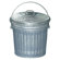 Witt 10 Gallon Medium Duty Galvanized Tapered Side Pail