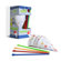 Victorio 6 Ounce Snow Cone Cups and Spoon Straws (Pack of 25)
