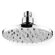 Whitehaus Collection ShowerHaus 6" Round Rainfall Shower Head