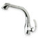 Whitehaus Collection Metrohaus One Handle Single Hole Kitchen Faucet with Lever Handle and Pull-out Spray