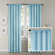 Madison Park Campbell Color Me Mine Solid Foam Back Panel in Aqua