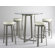 Johnston Casuals Svinn 26" Steel Counter Stool with Fabric Seat