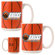 Great American Products NBA Gameball Coffee Mug (Set of 2)