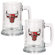 Great American Products NBA 15oz Glass Tankard 2 Piece Set - Primary Logo
