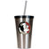Great American Products NCAA 16oz Stainless Steel Insulated Tumbler with Straw