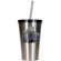 Great American Products NCAA 16oz Stainless Steel Insulated Tumbler with Straw