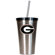 Great American Products NCAA 16oz Stainless Steel Insulated Tumbler with Straw