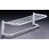 Taymor Industries Inc. 18" Satin Nickel Towel Shelf with Single Bar