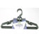 Merrick Heavy Duty Tubular Hanger with Attachable Hook (Set of 6)