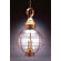 Northeast Lantern Onion 27" Three Candelabra Sockets Large Caged Hanging Lantern