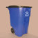 Rubbermaid Commercial Products 50 Gallon Brute Rollout Recycling Container