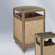 Rubbermaid Commercial Products Aspen Large Hinged Top Receptacle