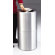 Rubbermaid Commercial Products Aluminum Designer Flip Top Waste Receptacle