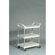 Rubbermaid Commercial Products 3-Shelf Service Cart in Off-White